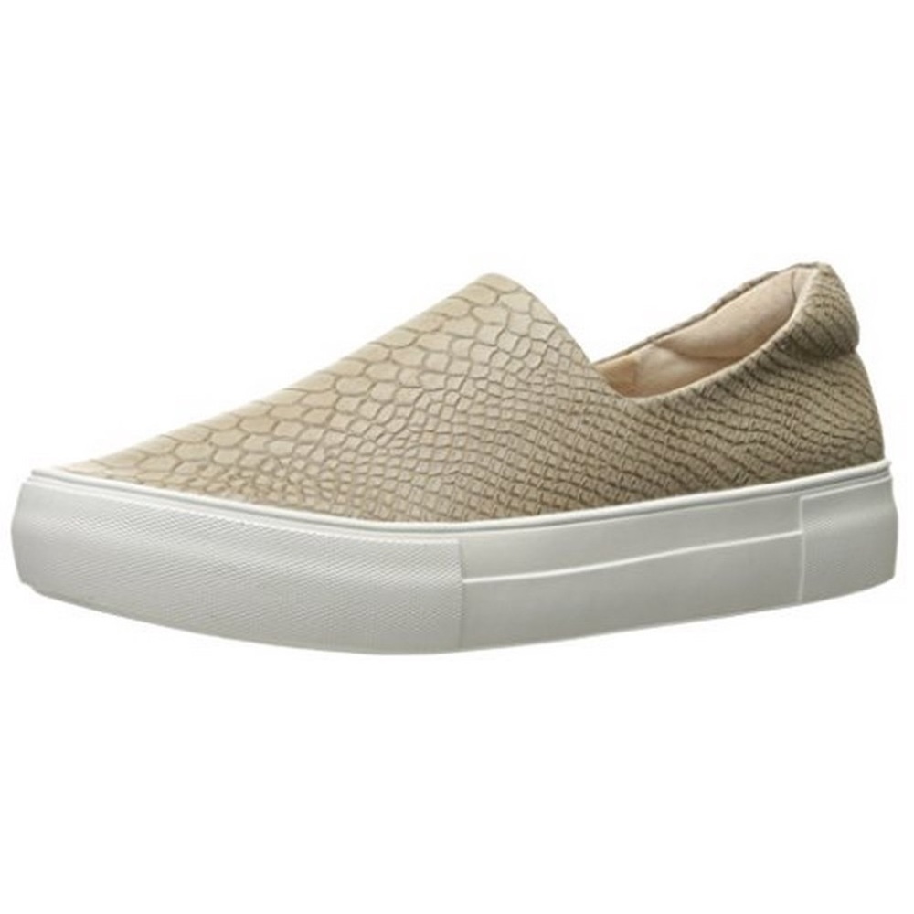 J Slides Ariana Platform Snake Taupe Sneaker Slide - image 1